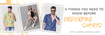 Things you need to know before ordering shirts - Vooning