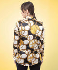 Chain Printed Satin Shirt - Vooning