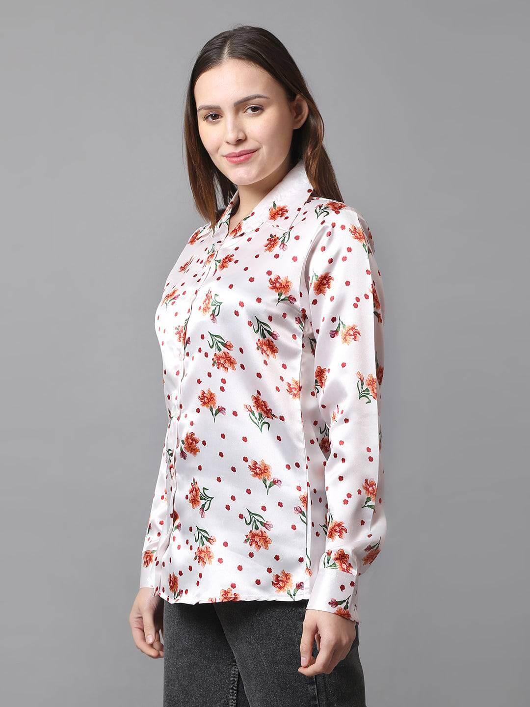 Floral Printed Women Shirt