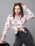 Floral Printed Women Shirt