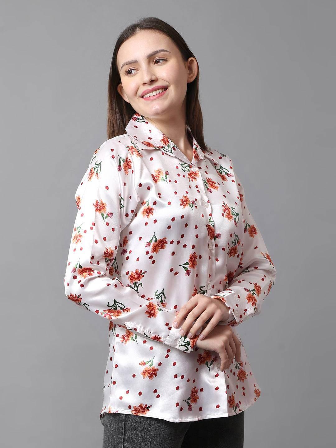 Floral Printed Women Shirt