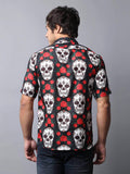 Halloween Skull Printed Shirt