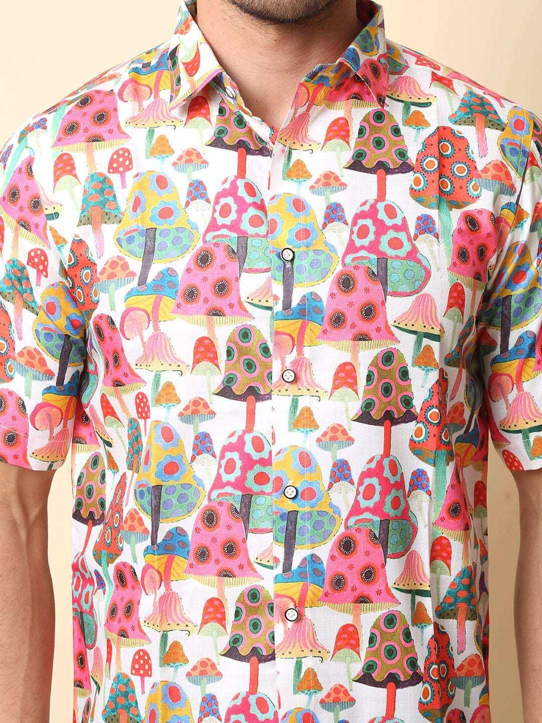 Magic Mushroom Printed Shirt