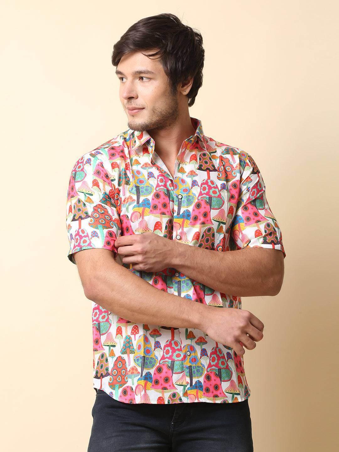 Magic Mushroom Printed Shirt