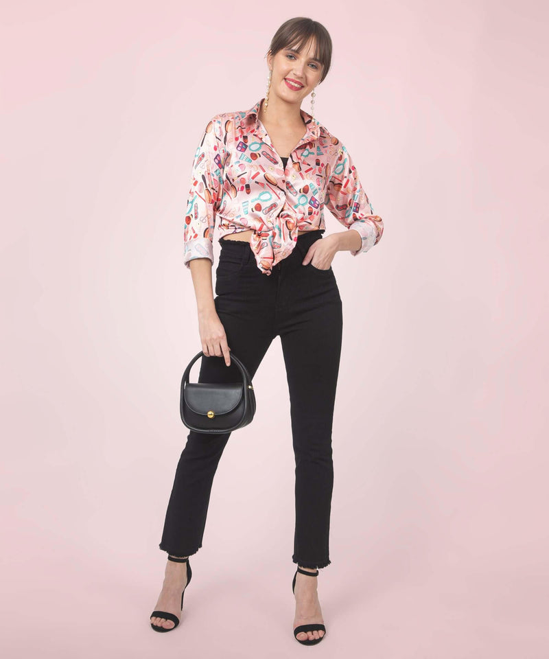 Makeup Forever Printed satin Shirt - Vooning