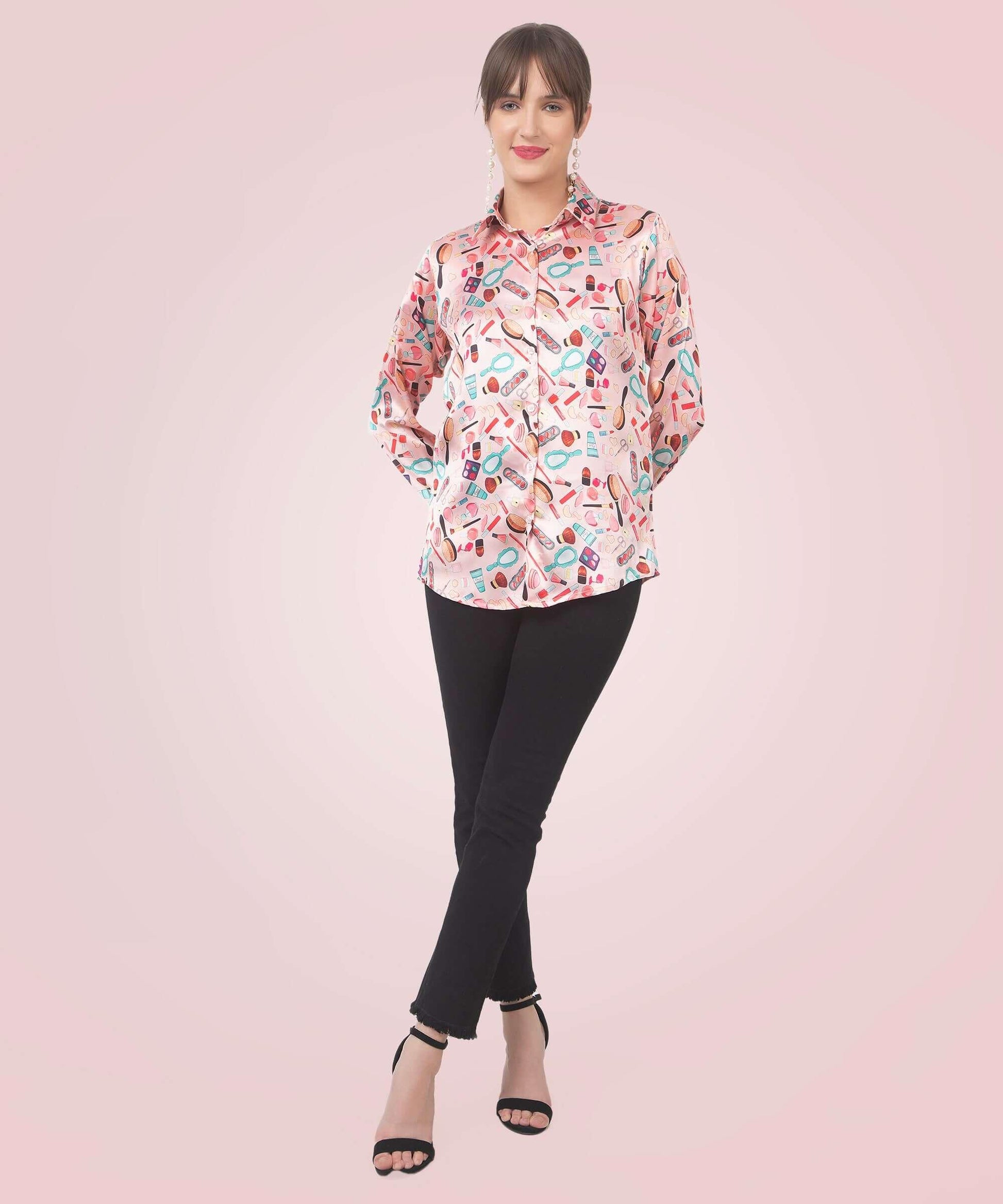 Makeup Forever Printed satin Shirt - Vooning