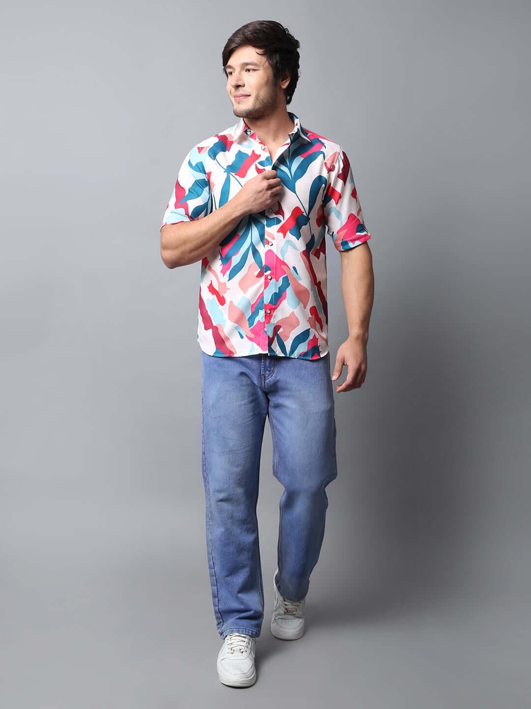 Vibrant Art Men's Shirt - Vooning